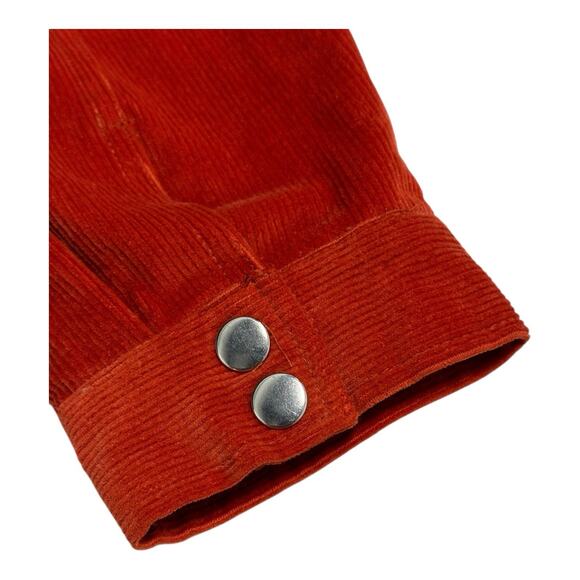 Vintage Homme + Femme Crew Large Orange Corduroy Men’s Jacket Casual Classic - Picture 13 of 14